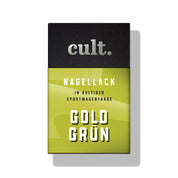 KULTFARBE: GOLDGRÜN *Pflanzenbasierter Nagellack