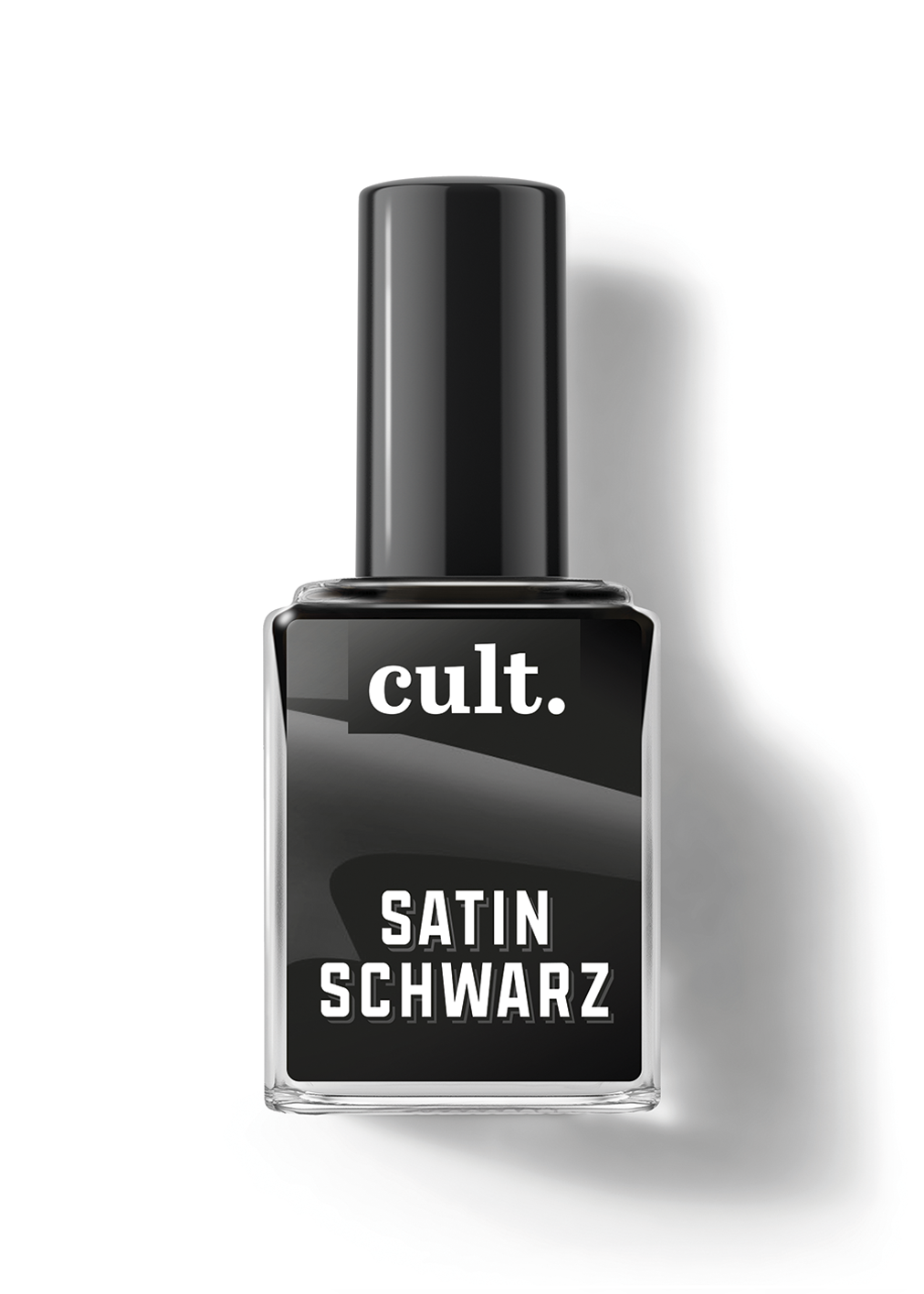 ICONIC COLOUR: SATIN BLACK *Plant based nail polish
